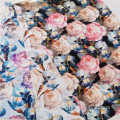 Challie Somali Digital Viskose Blumenblüten Rayon Stoff